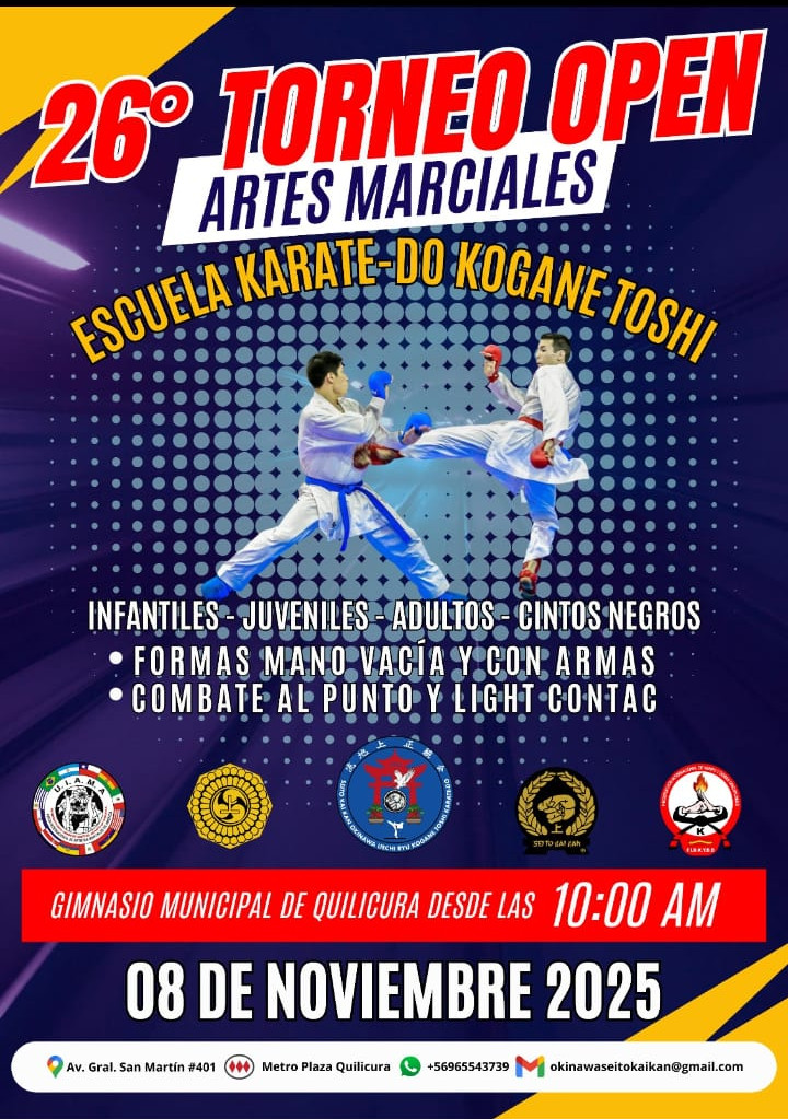 26º Torneo Open de Artes Marciales